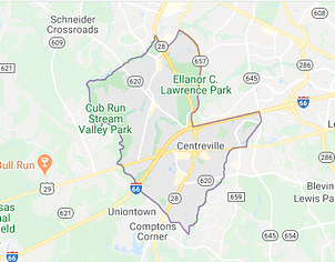 centreville-map-garage-door-service-area Centreville Area Map - Garage doors Alpha